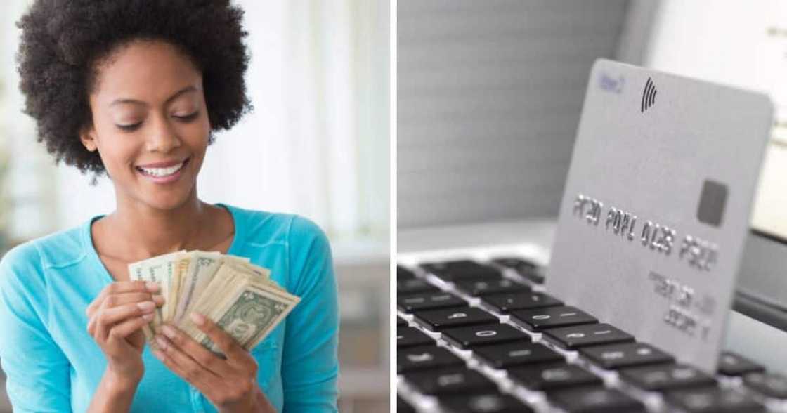 Young woman provides tips on budgeting Young woman provides tips on budgeting