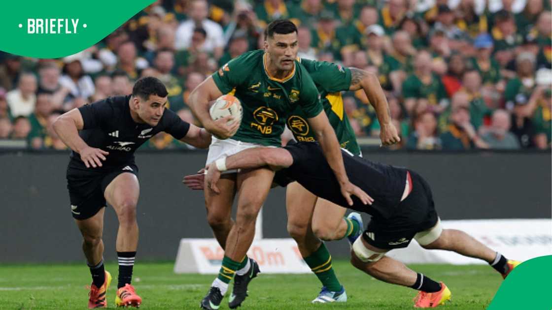 Springboks, South Africa, Damian de Allende Springboks, South Africa, Damian de Allende
