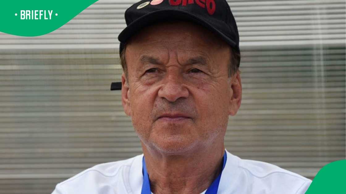 Gernot Rohr talks tough ahead of Benin Republic clash with Bafana Bafana. Gernot Rohr talks tough ahead of Benin Republic clash with Bafana Bafana.