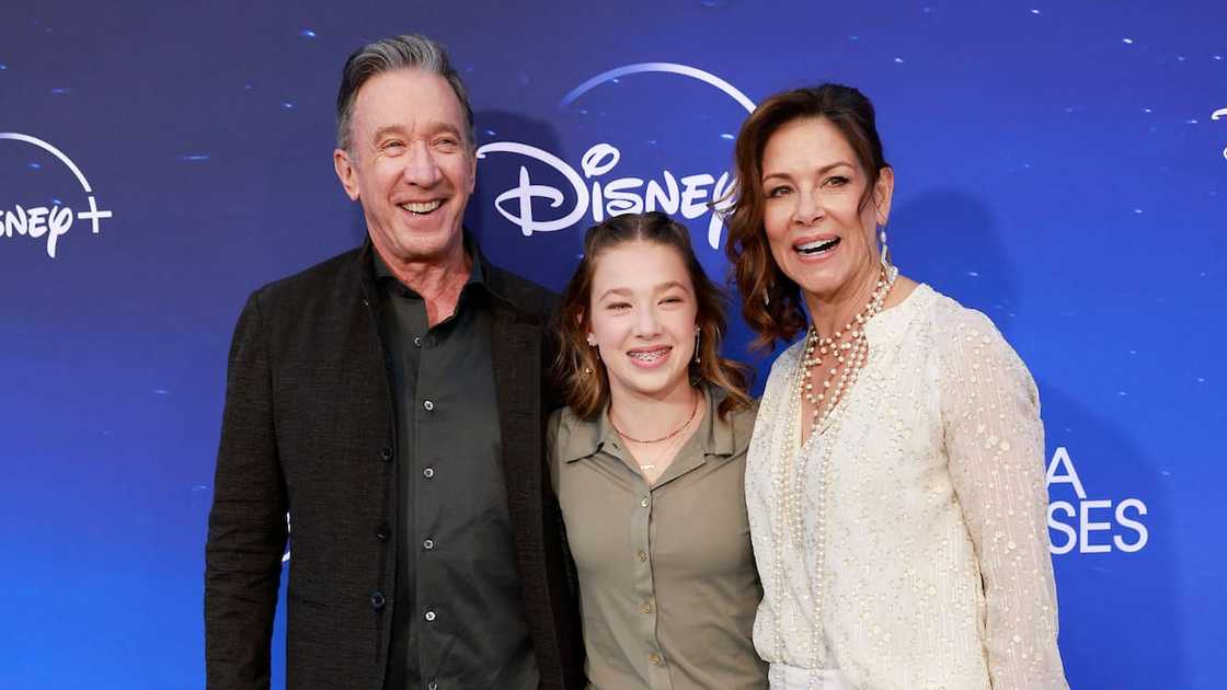 Tim Allen's family Tim Allen's family