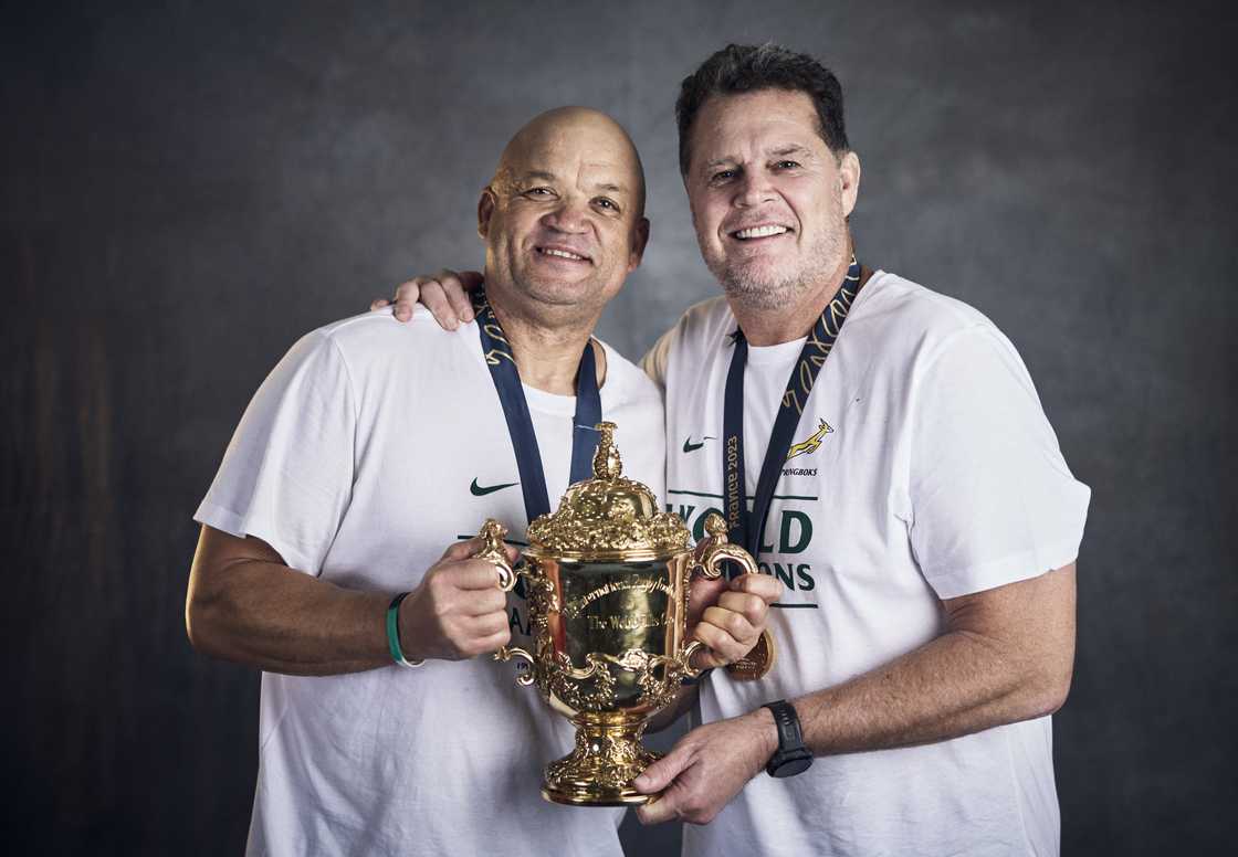 South Africa, Deon Davids and Rassie Erasmus South Africa, Deon Davids and Rassie Erasmus