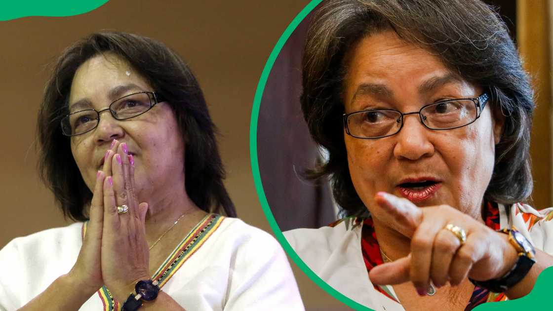 Patricia de Lille at World Harvest Ministries Patricia de Lille at World Harvest Ministries