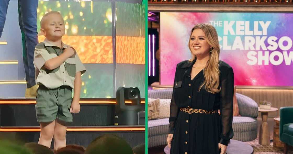 Klein Kwagga apears on 'Kelly Clarkson Show' Klein Kwagga apears on 'Kelly Clarkson Show'