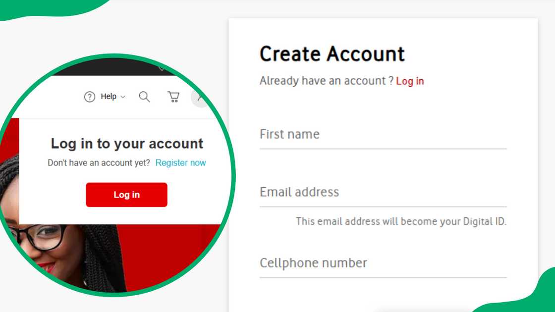 Private number on Vodacom app Private number on Vodacom app