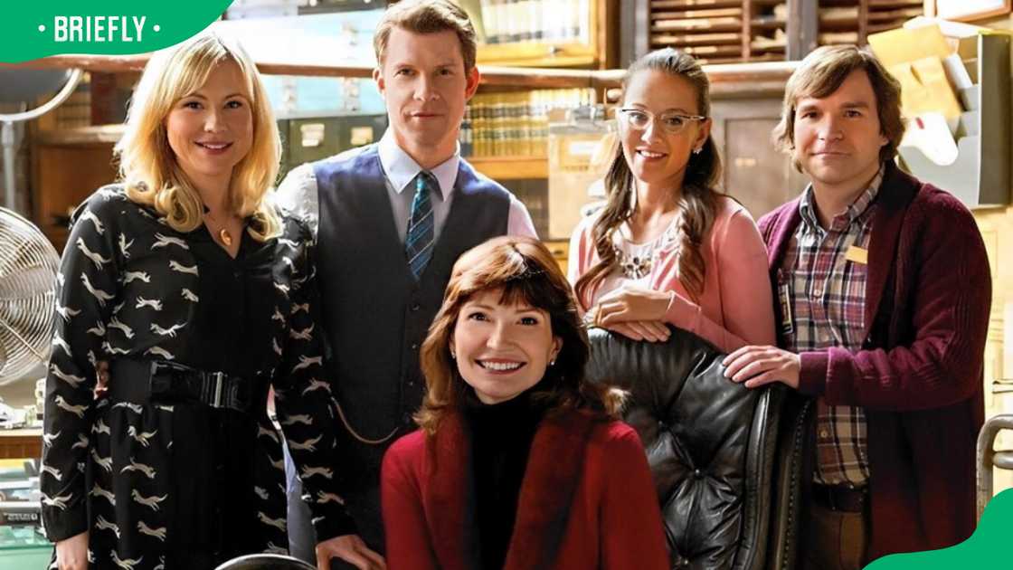 The cast of Signed, Sealed, Delivered The cast of Signed, Sealed, Delivered
