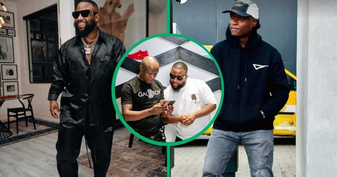 Cassper celebrates his friend Lekau on his birthday.