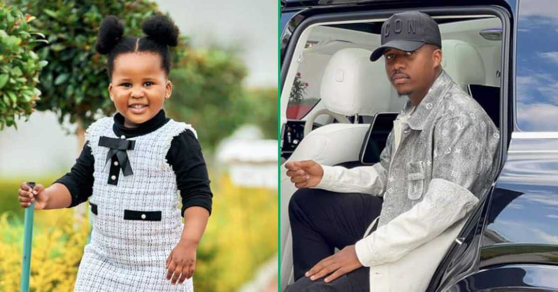 Andile Mpisane celebrates baby Flo's birthday Andile Mpisane celebrates baby Flo's birthday