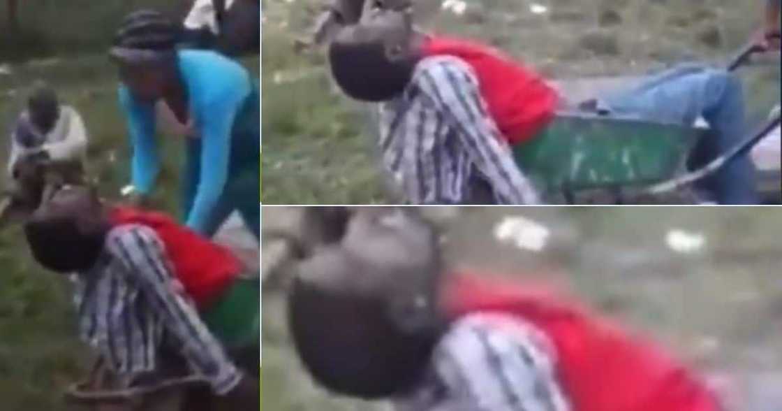 Throwback Clip, of a Drunk Man, He Passed Out, and Saffas Reminisce Throwback Clip, of a Drunk Man, He Passed Out, and Saffas Reminisce