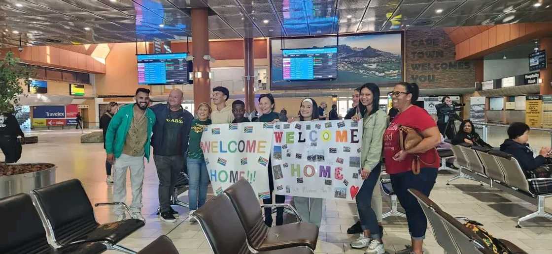 Community-led fundraising campaign successfully raised money to fly the children back home, with the first batch having arrived on Wednesday
