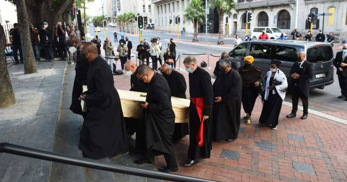 Cape Town, Desmond Tutu, Archbishop Desmond Tutu, St George's Cathedral, Gardens, memorial, funeral