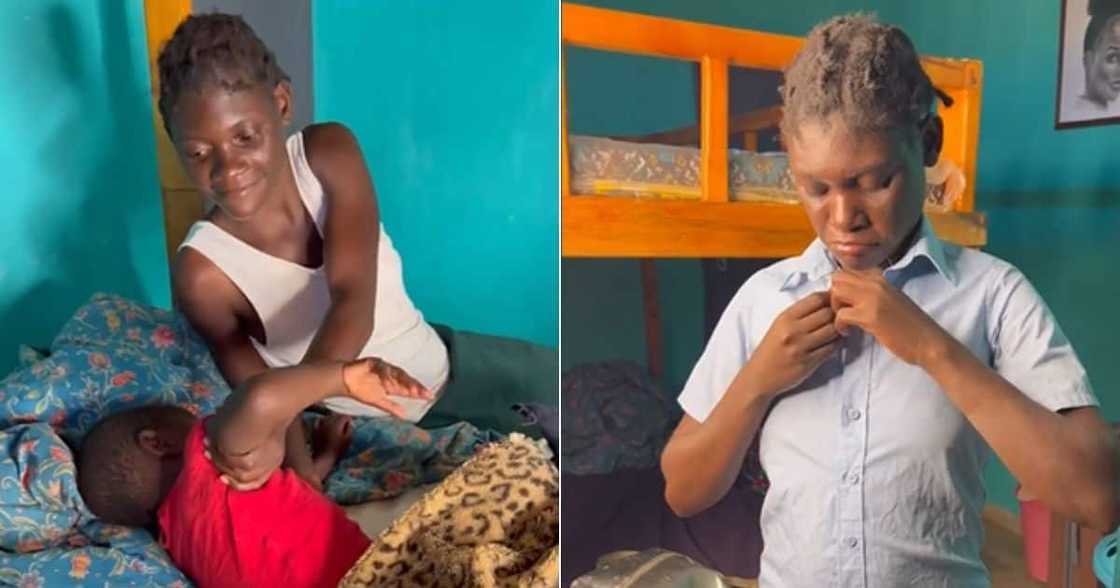 18-year-old mom starts Grade 1 18-year-old mom starts Grade 1