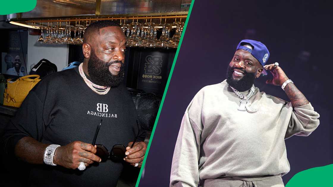 Tia Kemp and Rick Ross