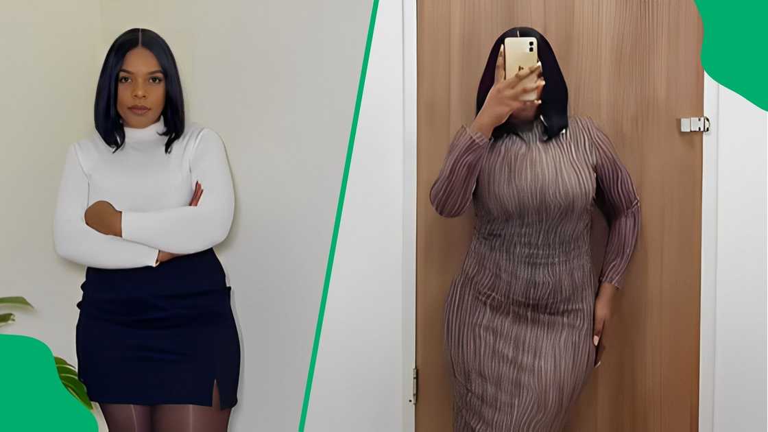 Mzansi babe shows off three beautiful dresses for the warmer season