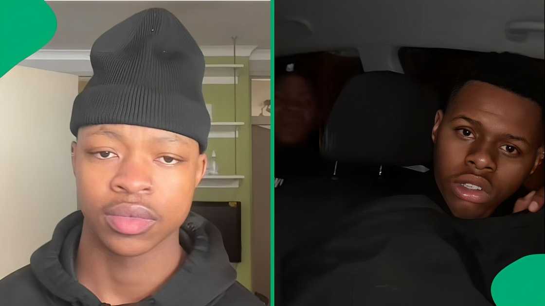 A young man showed off how he pranked his drunk friends after a night out. A young man showed off how he pranked his drunk friends after a night out.