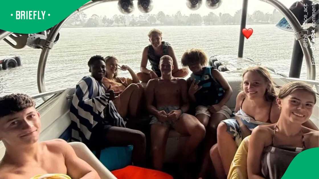 Thomas Sithole and his friends.