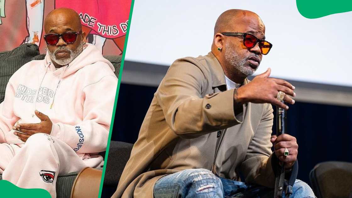 Dame Dash during a conversation Dame Dash during a conversation