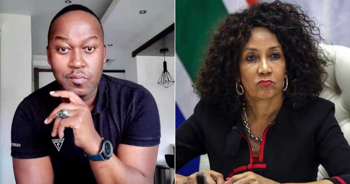 Bongani Bingwa, Lindiwe Sisulu, Spending, Aide, Twitter reactions