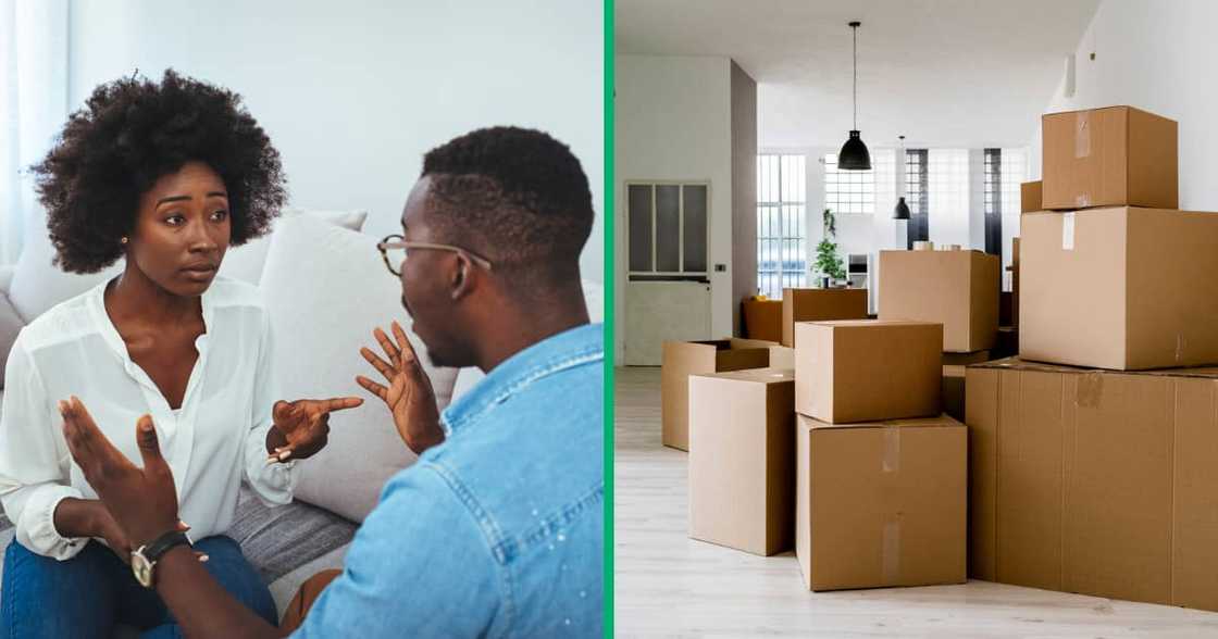 TikTok video captures a woman demanding to move in with her boyfriend after he professed his love to her TikTok video captures a woman demanding to move in with her boyfriend after he professed his love to her