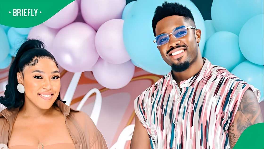Simphiwe Ngema penned a loving message to baby daddy Tino Chinyani. Simphiwe Ngema penned a loving message to baby daddy Tino Chinyani.