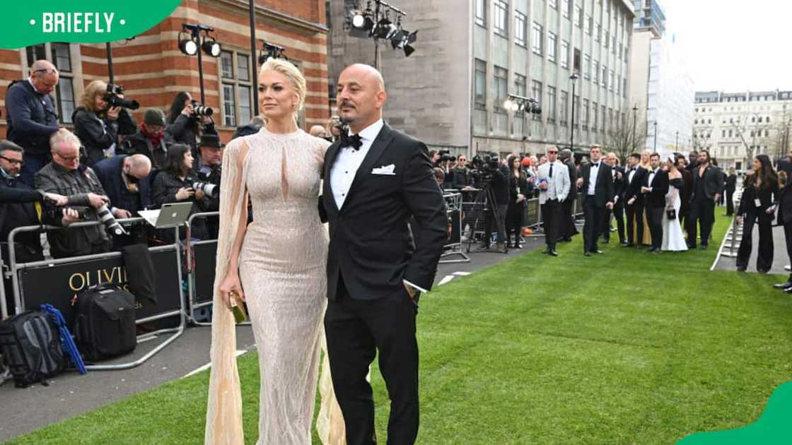 Hannah Waddingham and Gianluca Cugnetto Hannah Waddingham and Gianluca Cugnetto