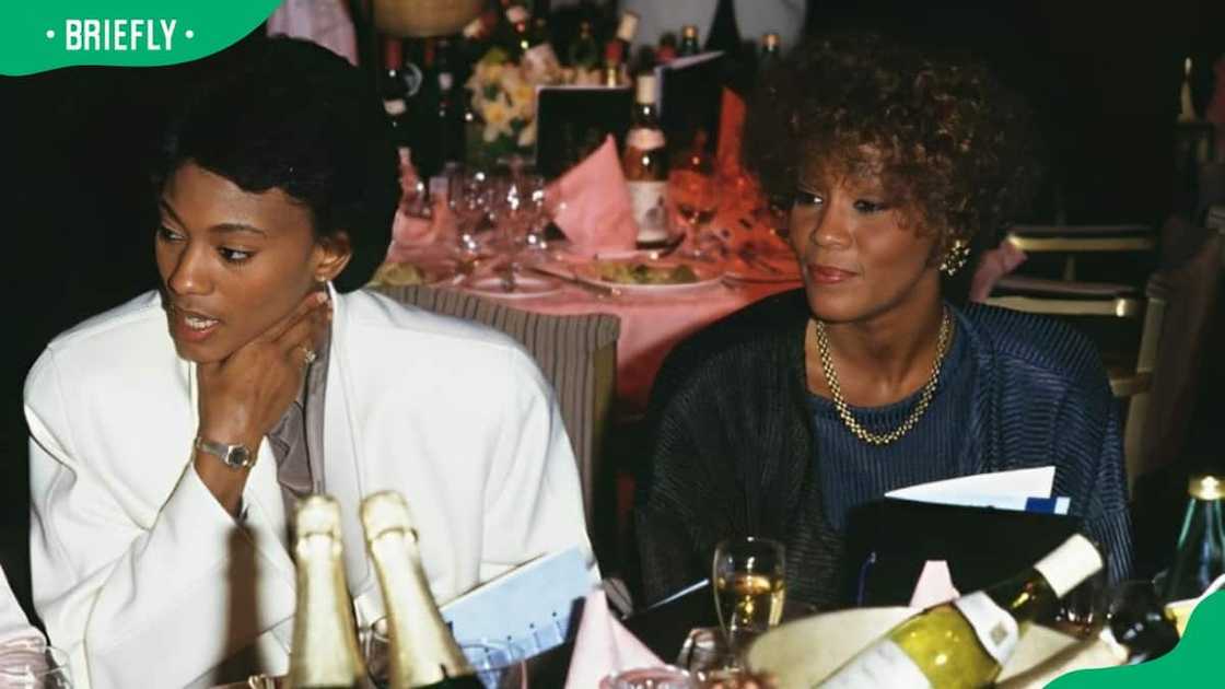 Robyn Crawford with her late friend, Whitney Houston (L-R) Robyn Crawford with her late friend, Whitney Houston (L-R)