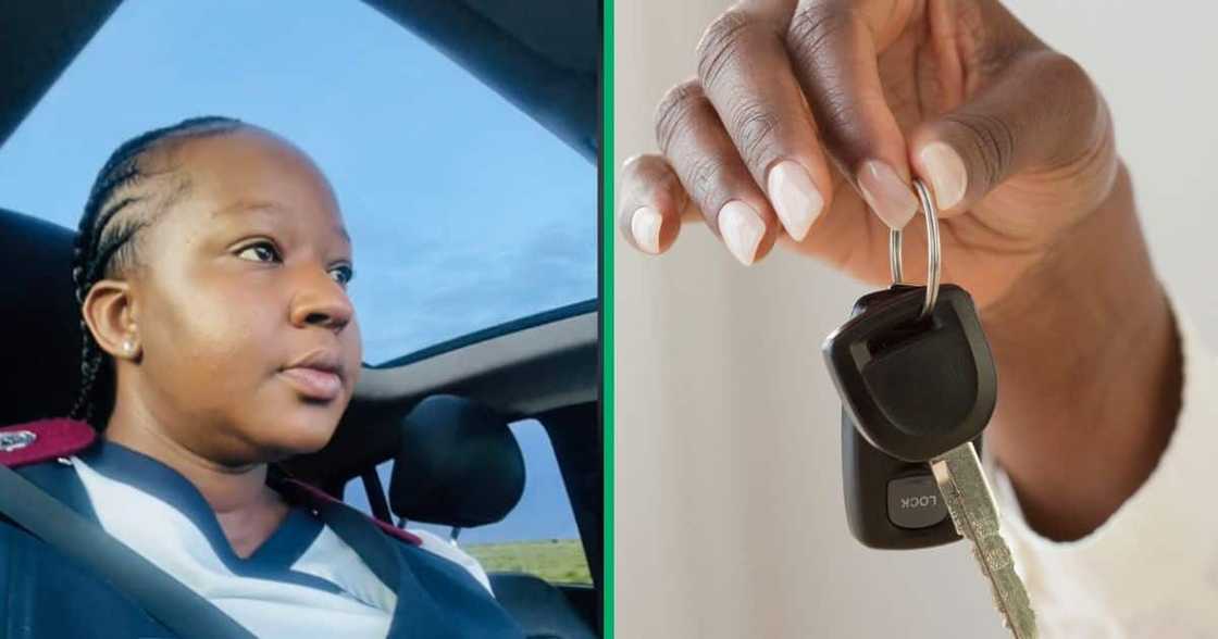 Nurse shows off what car she drives Nurse shows off what car she drives