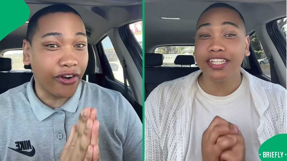 A young man showcased a R400 cake from Woolworths that sparked a buzz online. A young man showcased a R400 cake from Woolworths that sparked a buzz online.