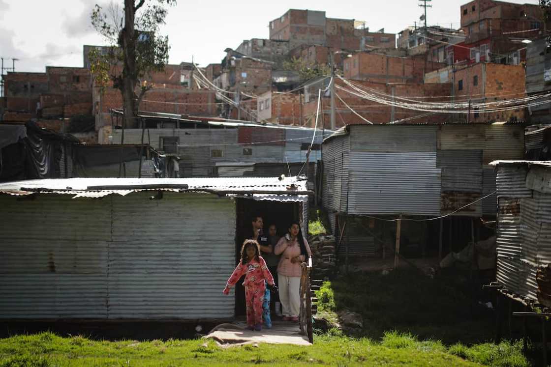 A view of the El Paraiso neighbourhood in Ciudad Bolivar A view of the El Paraiso neighbourhood in Ciudad Bolivar