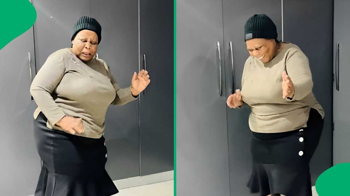 A gogo found her groove when she danced to a local track.