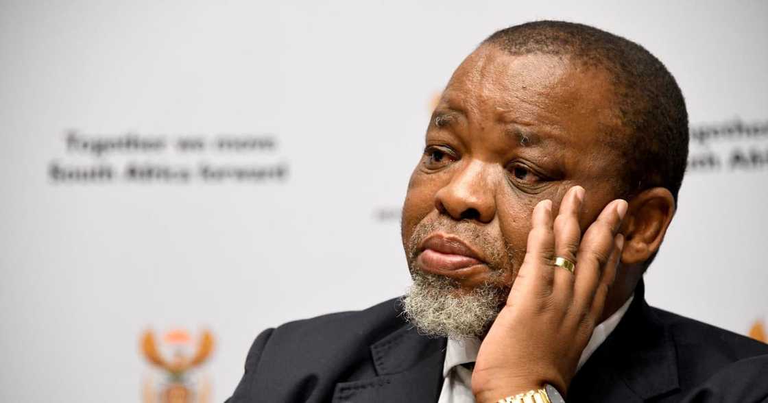 Calls for Mantashe's Axing Mount Amid Money-Laundering Allegations Calls for Mantashe's Axing Mount Amid Money-Laundering Allegations