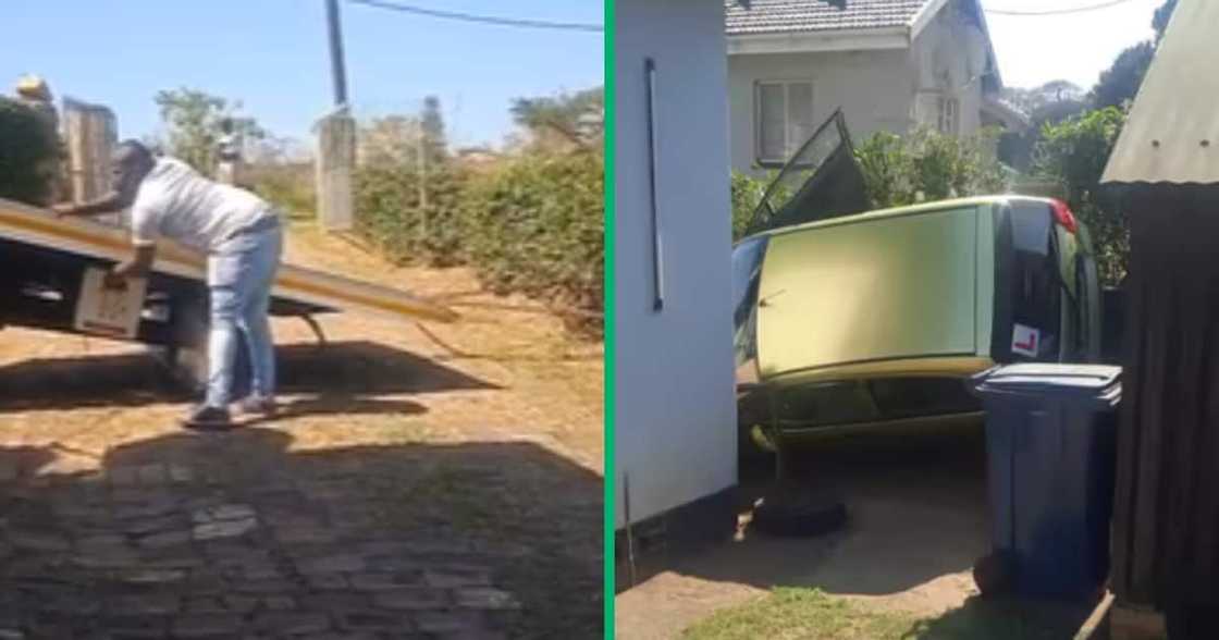 Car crash, accident, woman, TikTok video, Mzansi Car crash, accident, woman, TikTok video, Mzansi