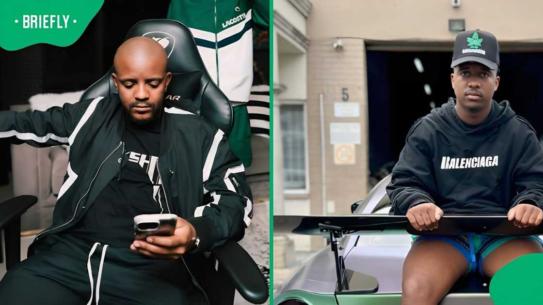 Kabza and Andile Mpisane were in studio together