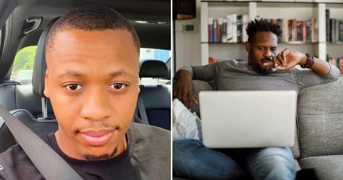 Man who made the confession and a confused person Man who made the confession and a confused person