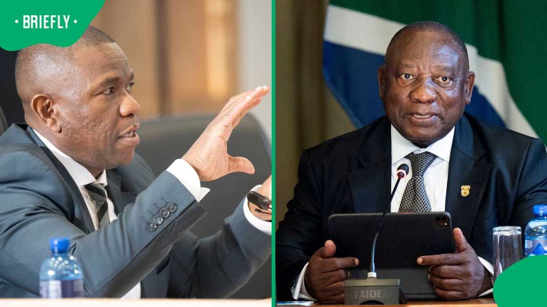 General Nhlanhla Mkhwanazi alleged that the Presidency interfered with an investigation in KwaZulu-Natal