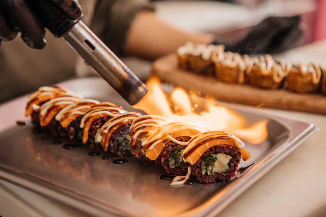 Flaming food has become a trend on TikTok