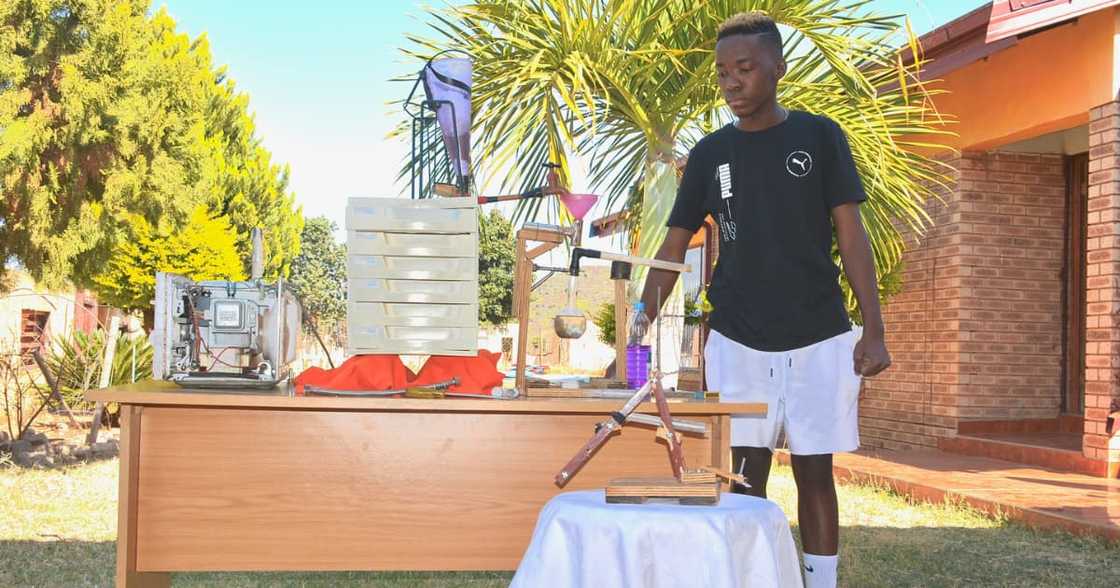 Rachuene Kgalema, the Talented 19-Year-Old, Inventor, Limpopo Rachuene Kgalema, the Talented 19-Year-Old, Inventor, Limpopo