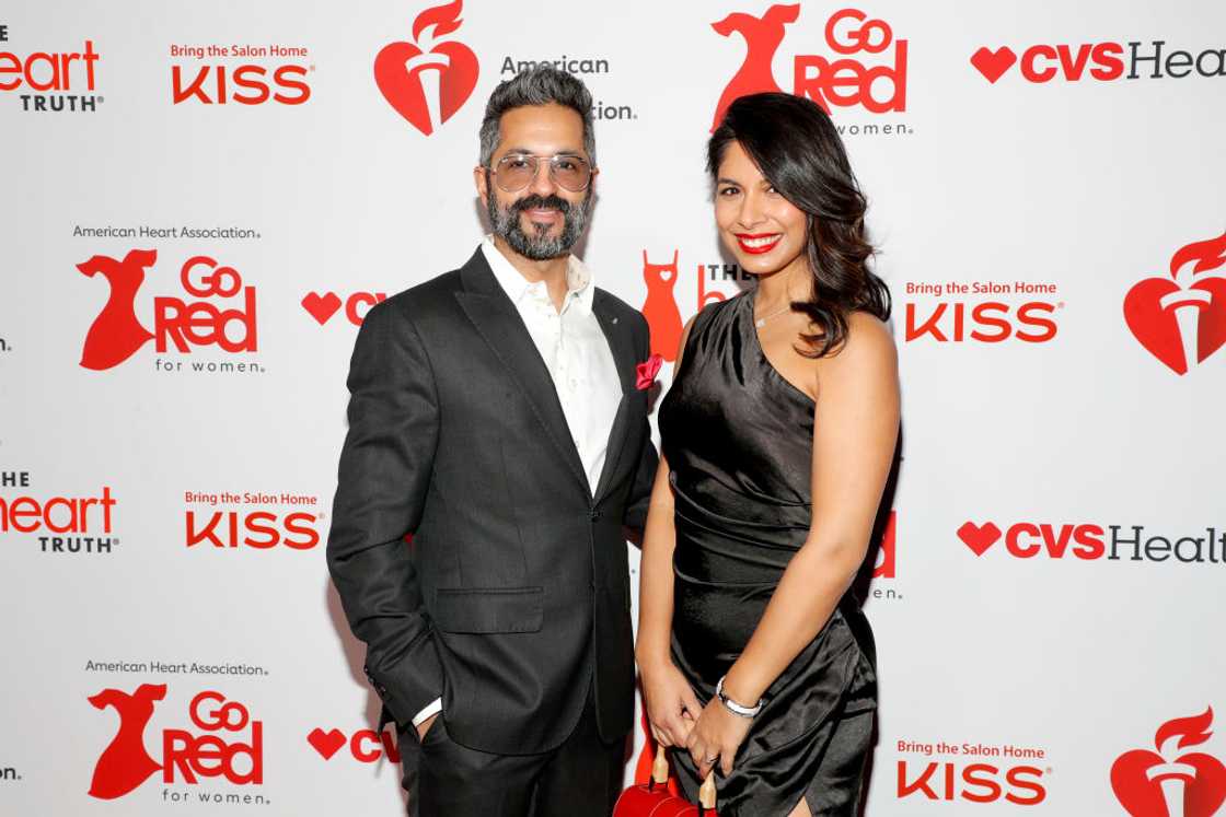 Sheena Melwani and her husband attend a concert Sheena Melwani and her husband attend a concert