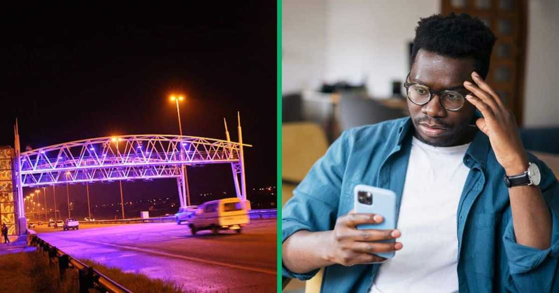 The e-toll gantries were officially switched off, ending the Gauteng Freeway Improvement Project. The e-toll gantries were officially switched off, ending the Gauteng Freeway Improvement Project.