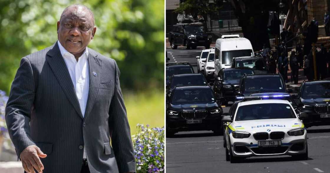 Cyril Ramaphosa VIP protection Cyril Ramaphosa VIP protection