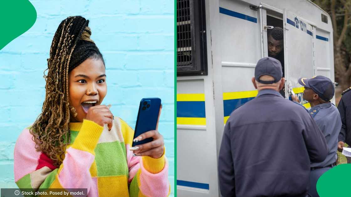 South Africans were amused by the arrest of a 48-year-old. South Africans were amused by the arrest of a 48-year-old.
