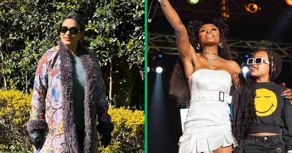 Lynn defends DJ Zinhle. Lynn defends DJ Zinhle.