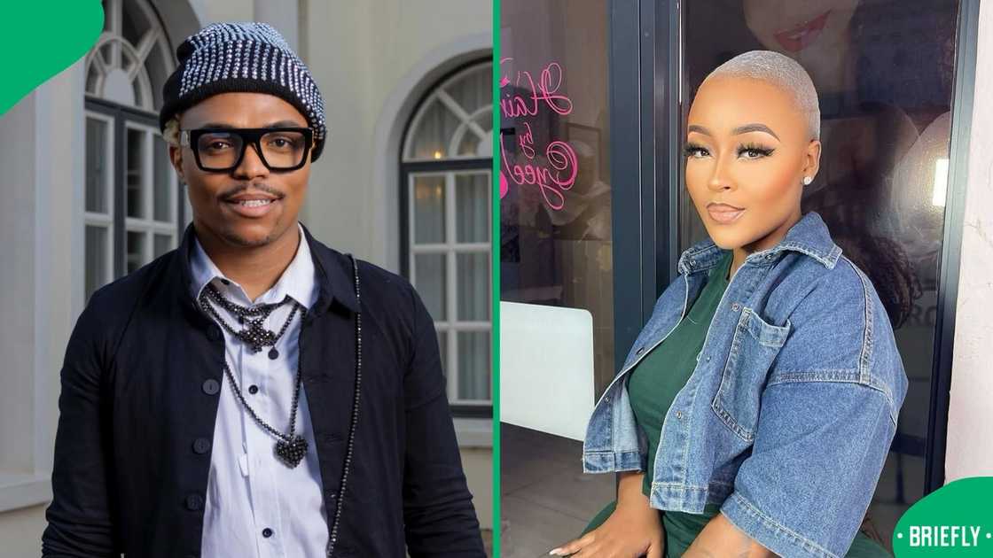 Somizi Mhlongo seemingly accused Gogo Skhotheni of being homophobic