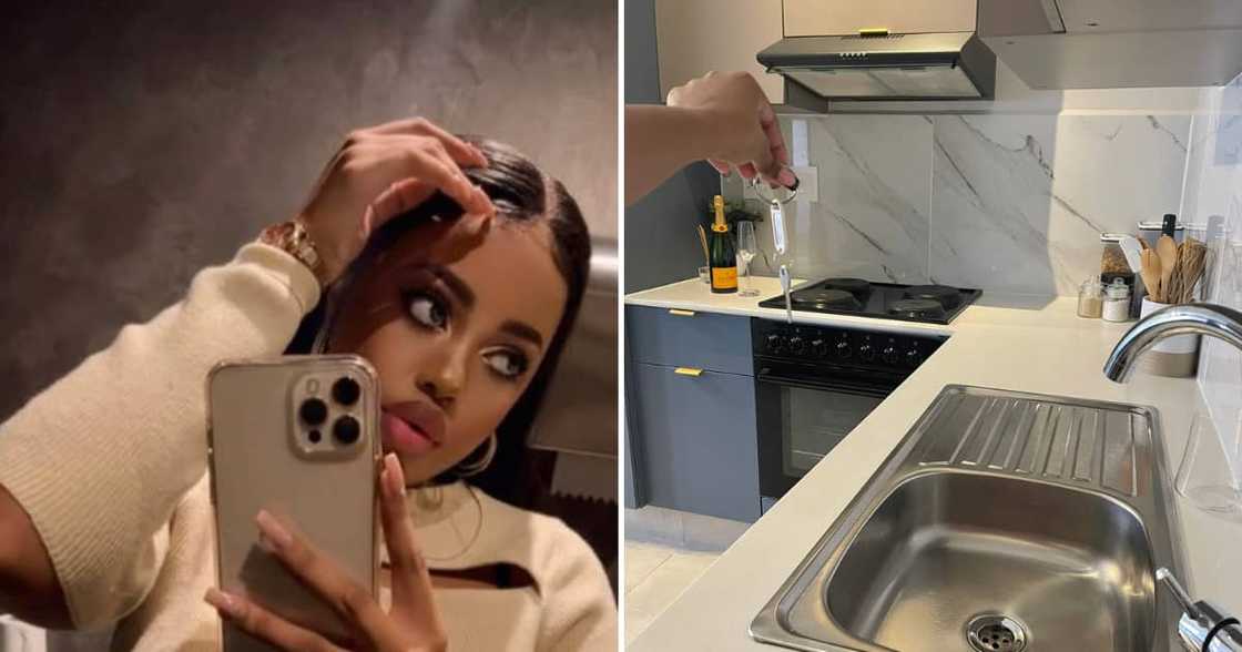 New Crib Alert: Local Hun in a Celebratory Mood After Securing Keys to Her New Home New Crib Alert: Local Hun in a Celebratory Mood After Securing Keys to Her New Home