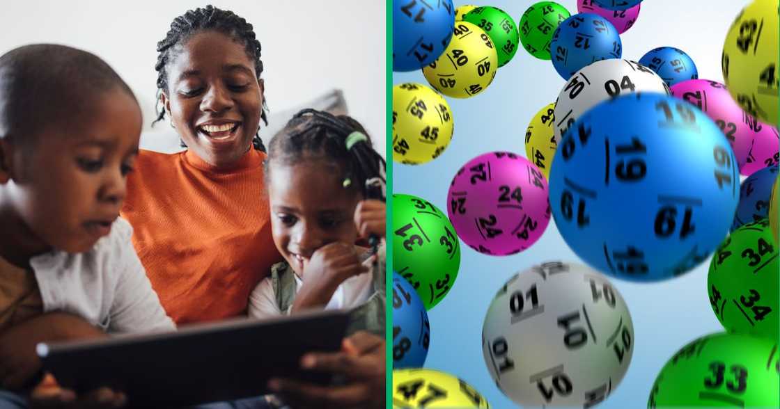 R7.8M lotto winer is mom of two