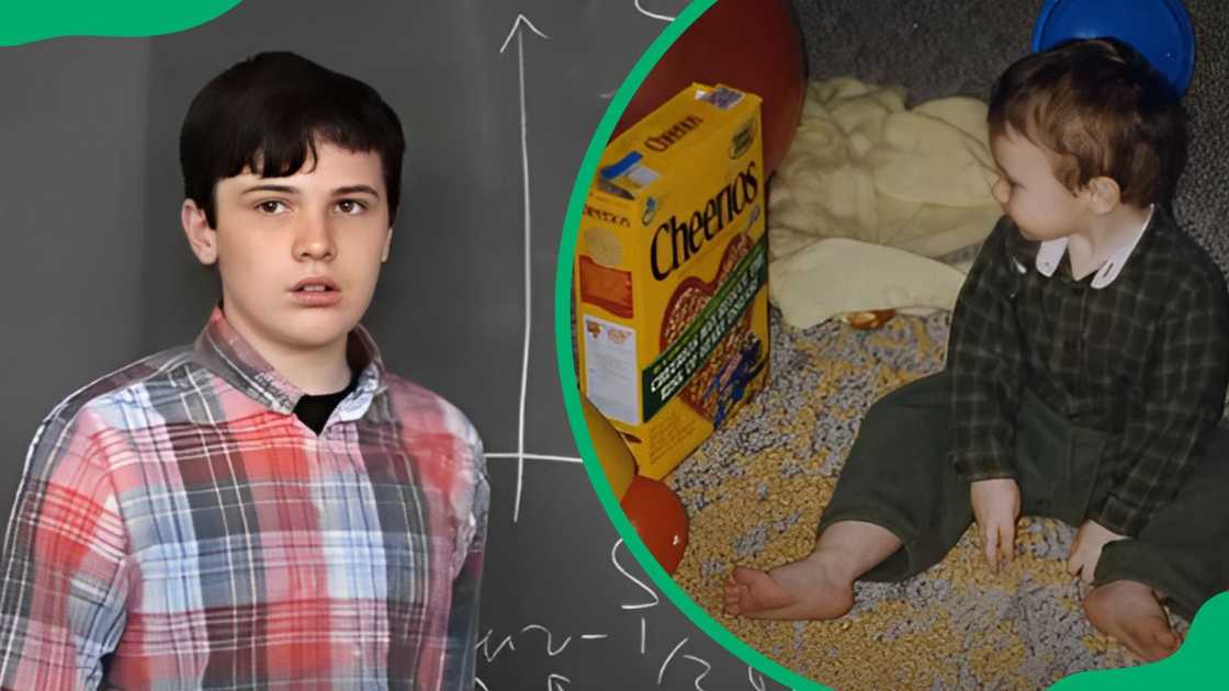 Barnett’s teaching a physics concept (L). The astrophysicist as a toddler. Photo: @MacleansCanada, @CBSNews (modified by author) Barnett’s teaching a physics concept (L). The astrophysicist as a toddler. Photo: @MacleansCanada, @CBSNews (modified by author)