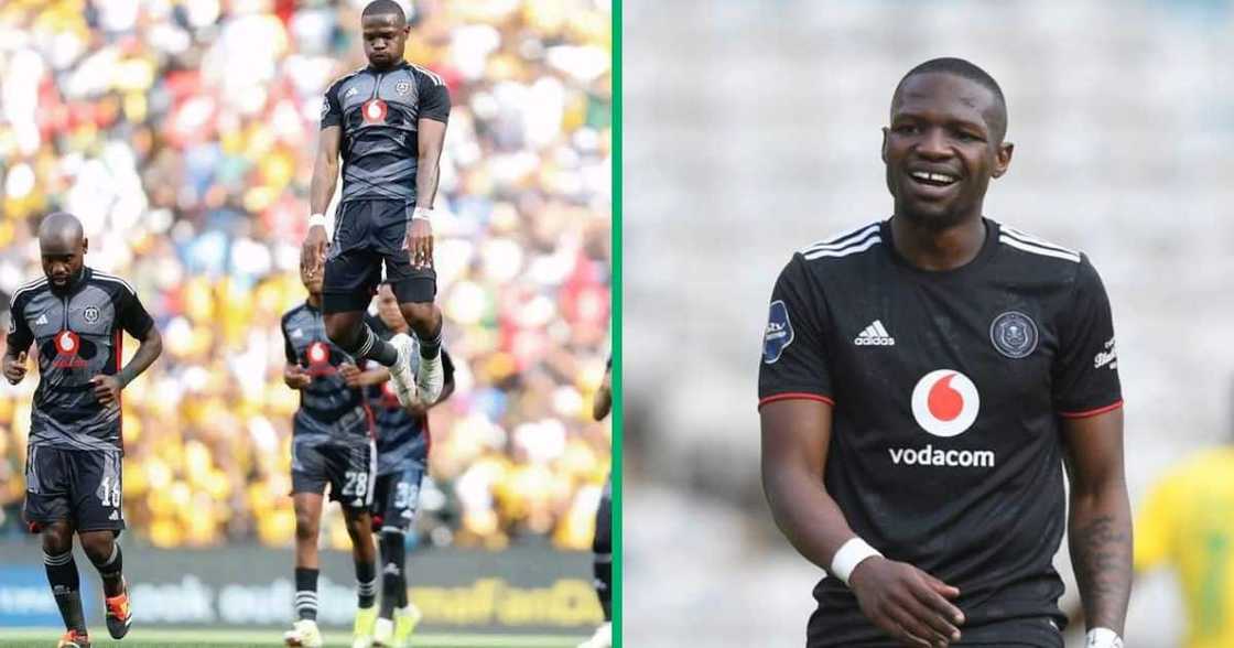 Tshegofatso Mabasa has scored 10 goals for Orlando Pirates this season.