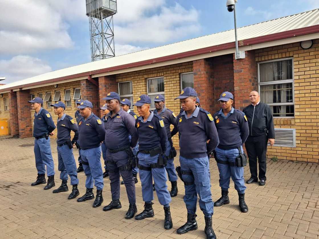 The South African Police Service conducted raids in Cape Town
