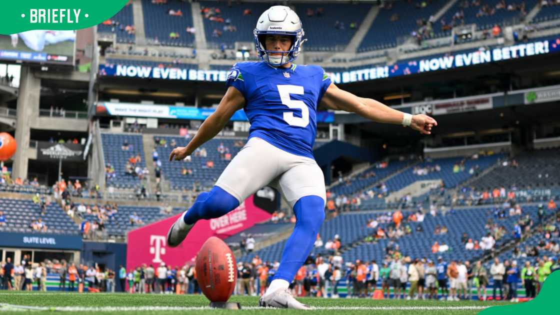 Jason Myers of the Seattle Seahawks Jason Myers of the Seattle Seahawks