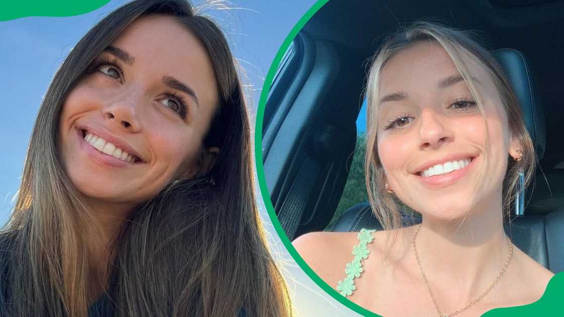 Sadie McKenna posing for different selfie photos. Sadie McKenna posing for different selfie photos.