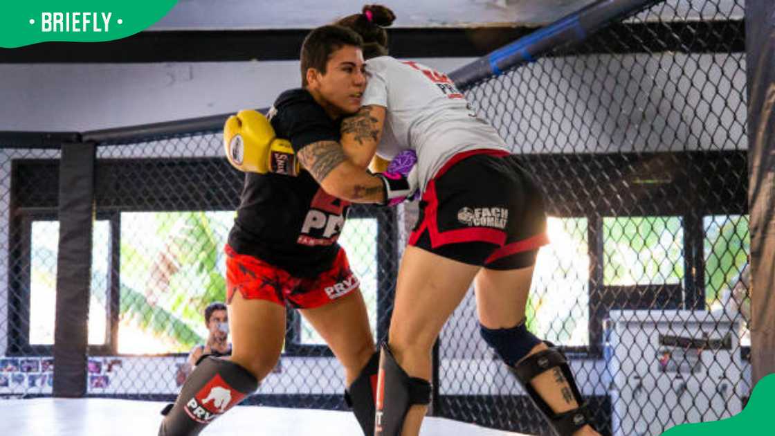 Fighters practicing one of deadliest fighting style Fighters practicing one of deadliest fighting style